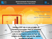 Tablet Screenshot of decodesystem.com.br